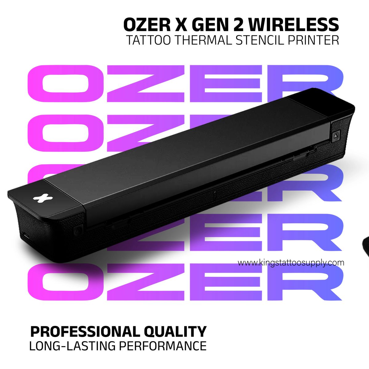 OZER X GEN 2 WIRELESS TATTOO THERMAL STENCIL PRINTER